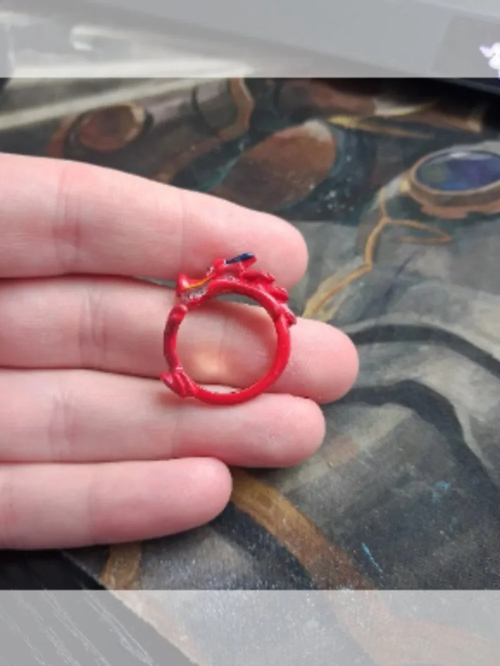 Disney Mulan Mushu ring